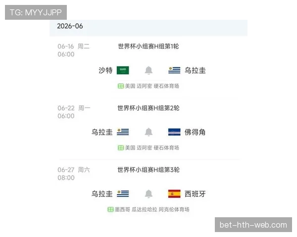 乌拉圭2026世界杯小组出线形势解析 巴尔韦德领衔能否突破死亡之组